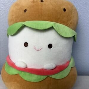 MINISO 10.6” Food Series Plush‎ Toy (Hamburger)